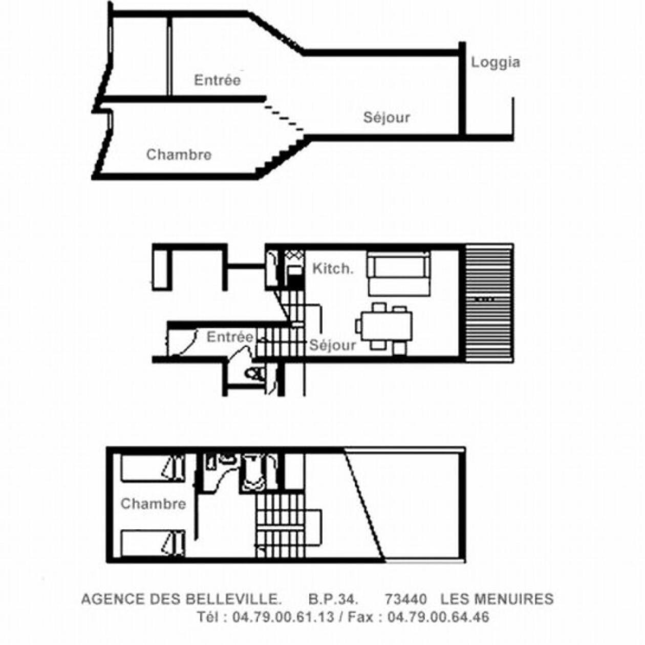 Residence Evons - Appartement Duplex Confortable - Au Pied Des Pistes - Balcon Mae-3474 Сен-Мартен-де-Бельвиль Экстерьер фото